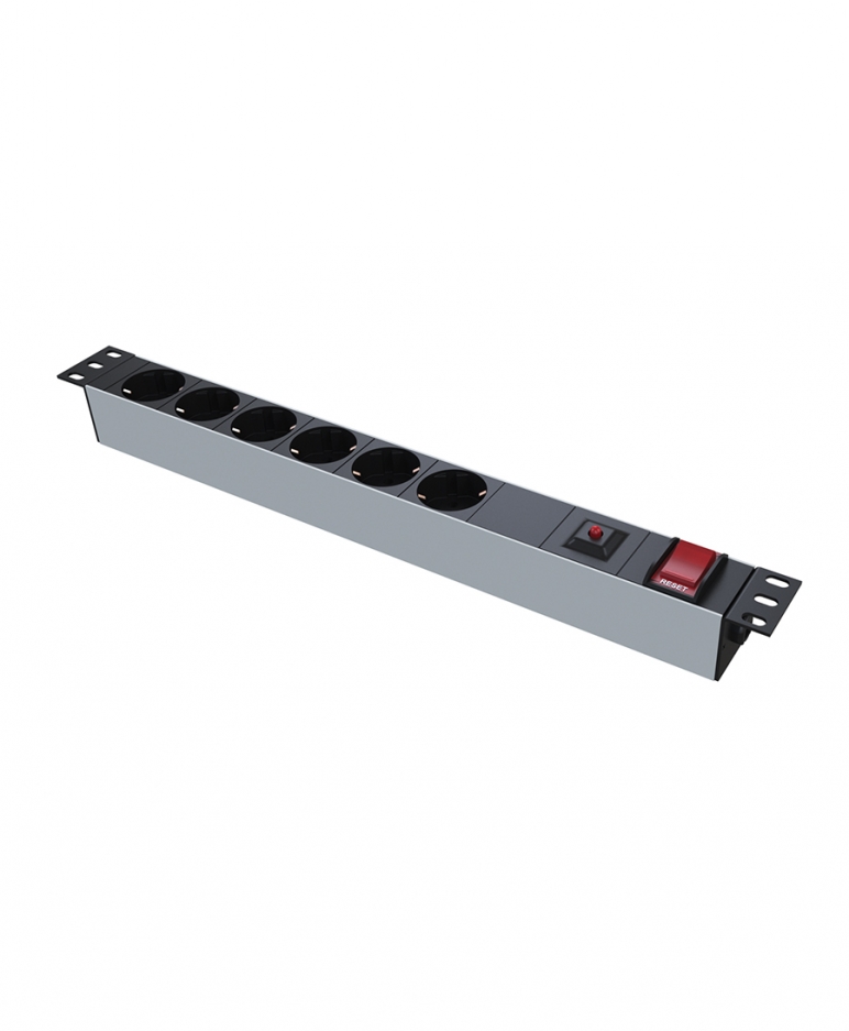 8060 PDU -19" 1U Overload Protection Switch Surge Protection