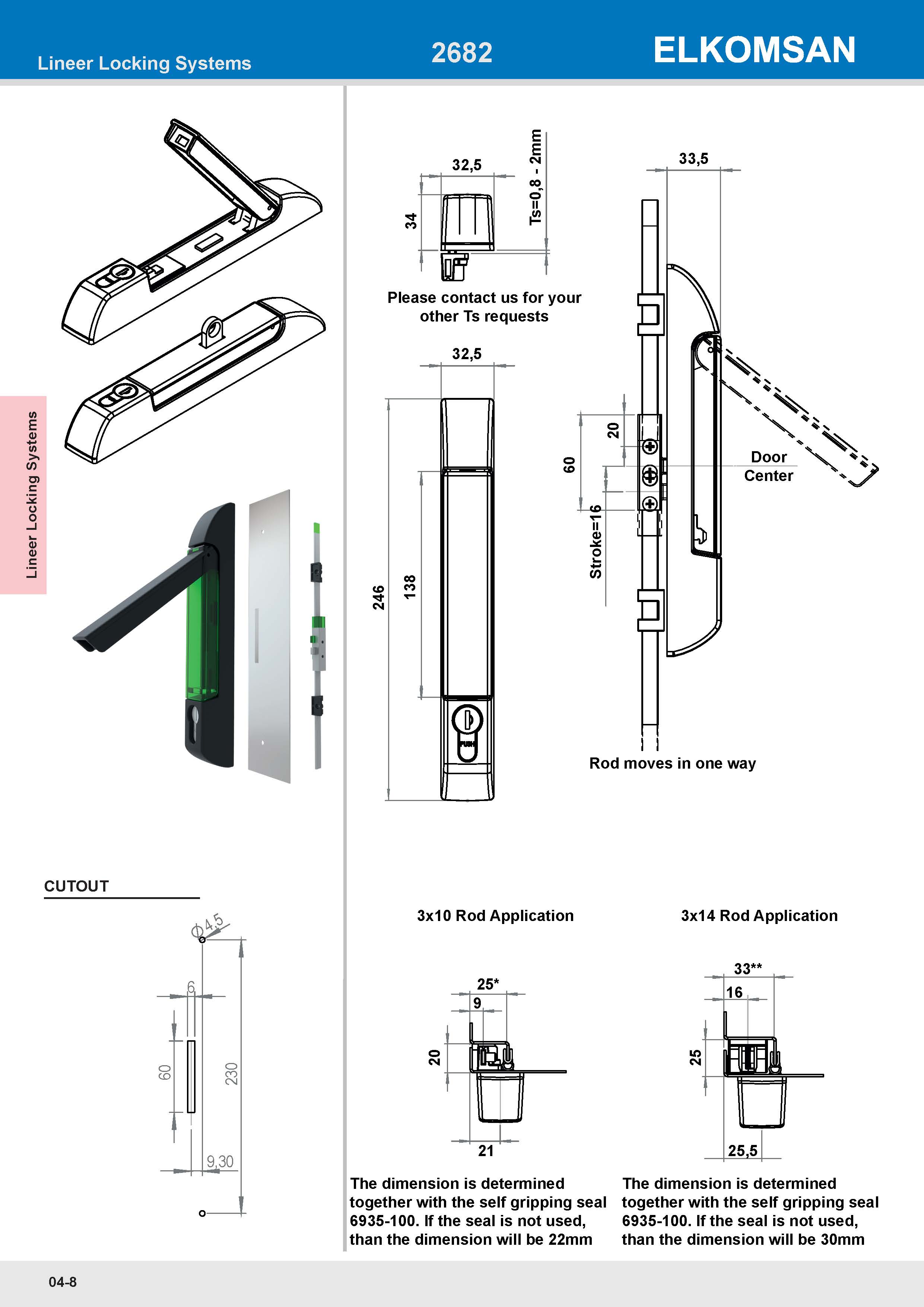 2682 Lineer Locking Systems