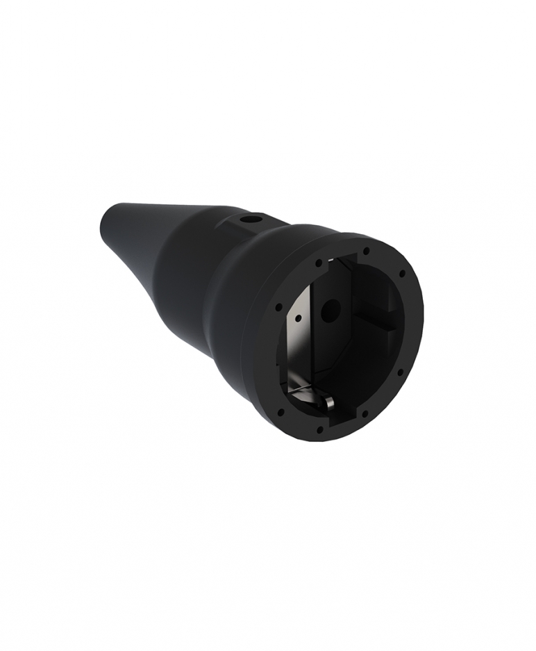 9000-103 Plug Female-Rubber Earthed